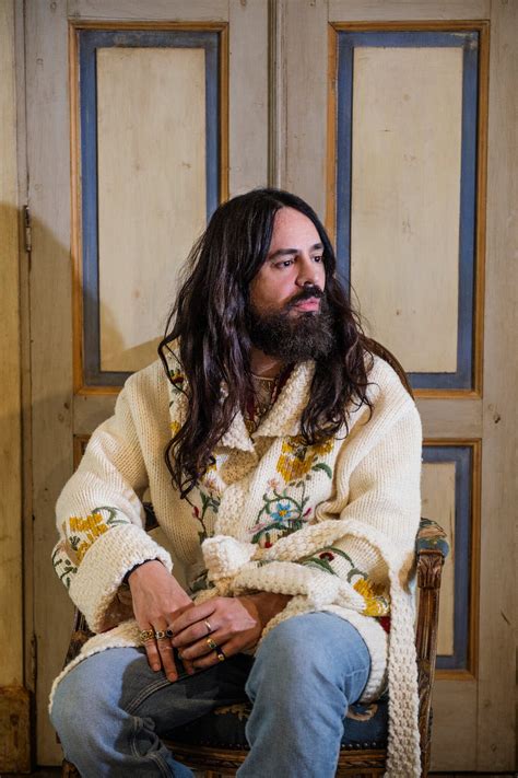 alessandro michele gucci framed pictured|alessandro michele Gucci 2022.